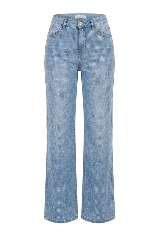 All Eyes On Me Embellished Denim Jeans