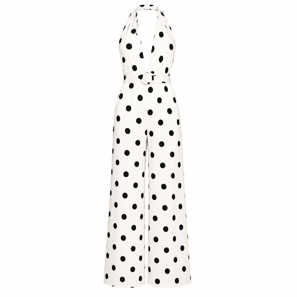 Paris After Dark Polka Dot Jumpsuit