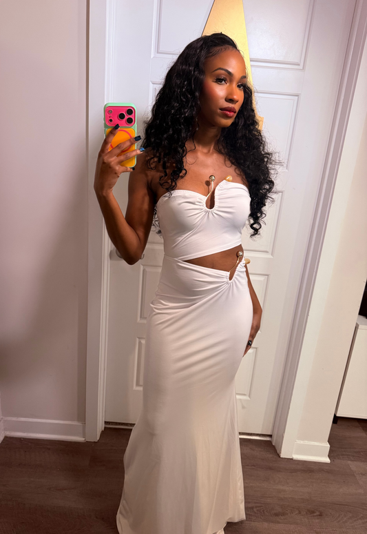 Miami Nights Sleek Cut Out Dress
