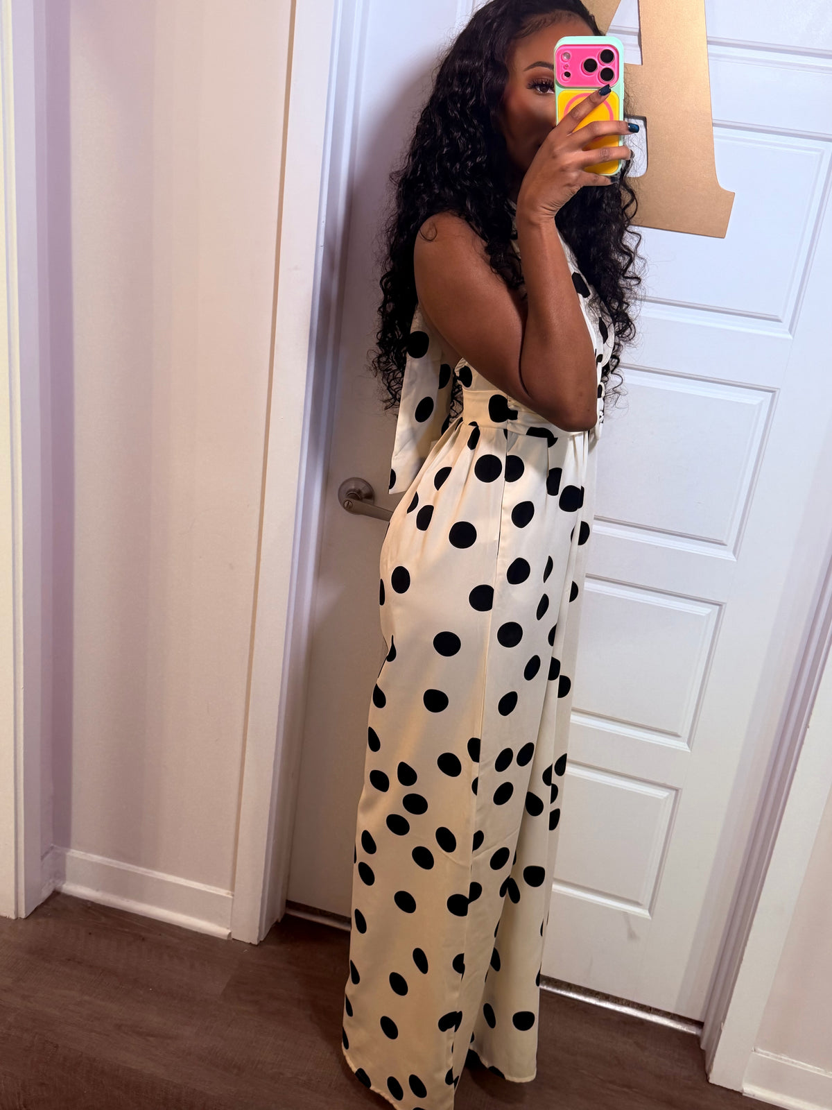 Paris Polka Dot Jumpsuit