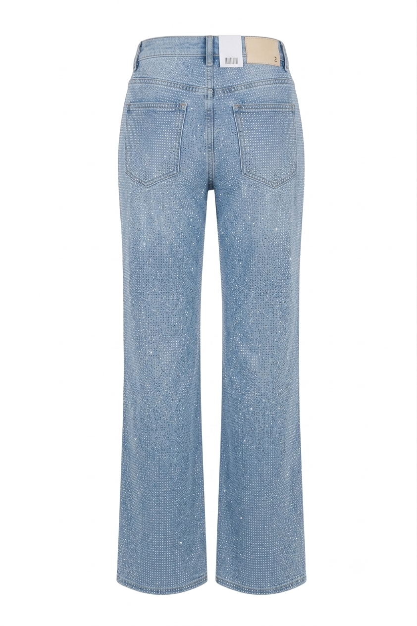 All Eyes On Me Embellished Denim Jeans
